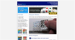 Desktop Screenshot of hologram-stickers.com